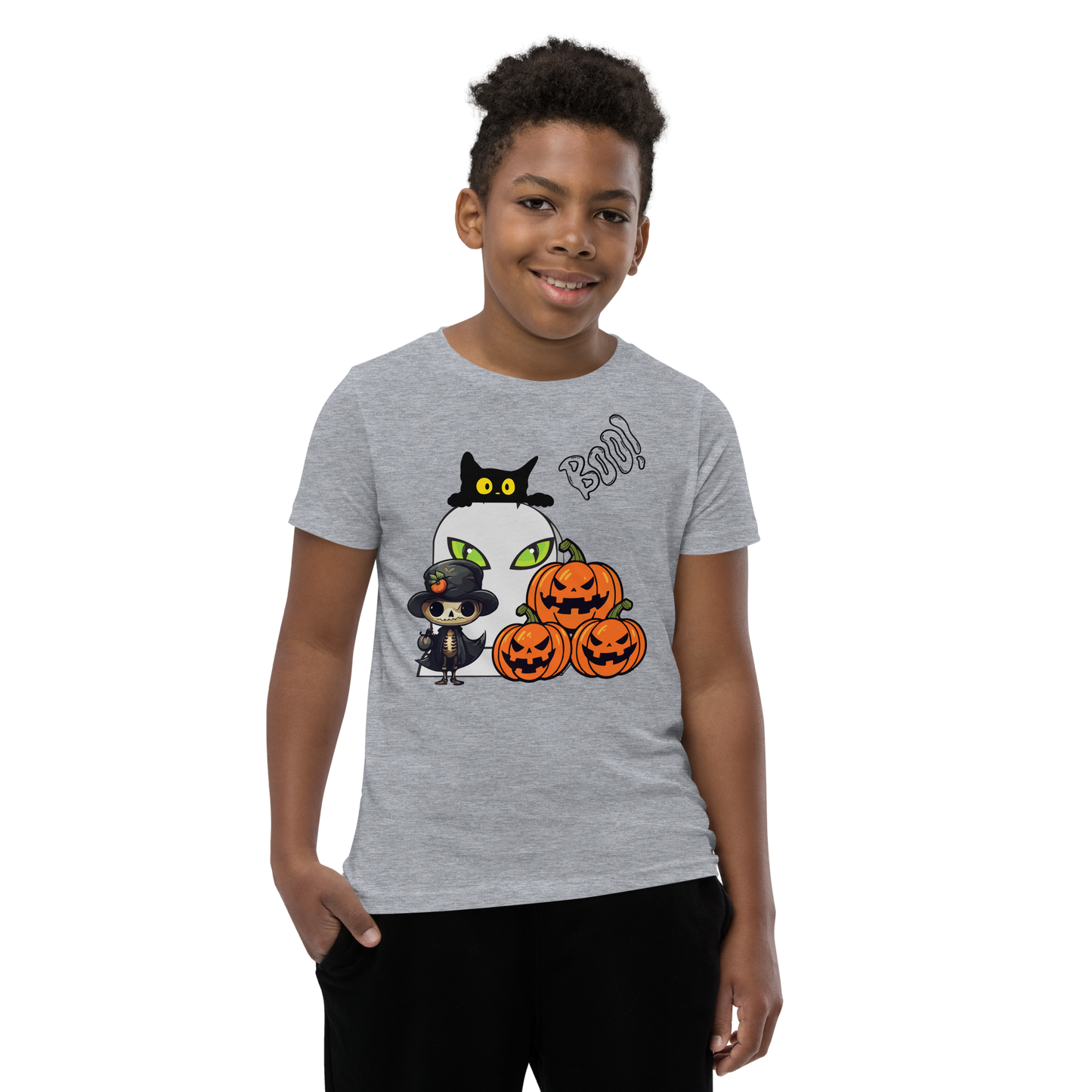 Boo Time Youth Short Sleeve T-Shirt